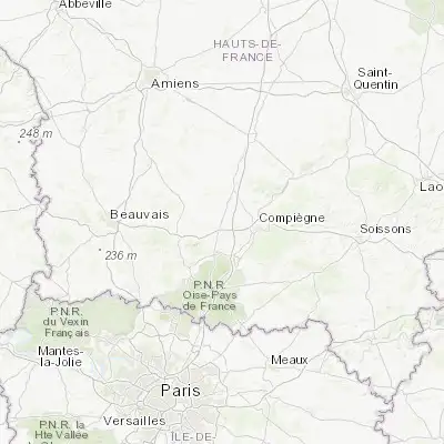 Map showing location of Estrées-Saint-Denis (49.426020, 2.642930)