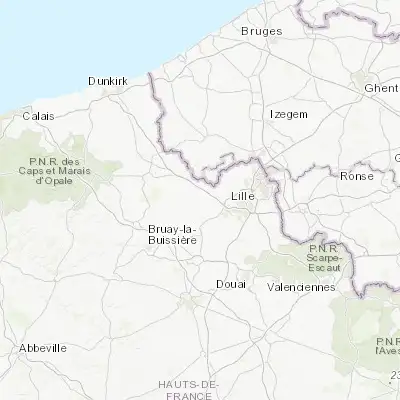 Map showing location of Fleurbaix (50.650610, 2.833050)