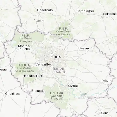 Map showing location of Fontenay-sous-Bois (48.854420, 2.482680)