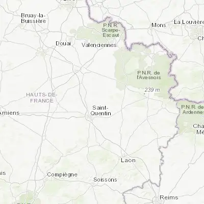 Map showing location of Fresnoy-le-Grand (49.947570, 3.418410)