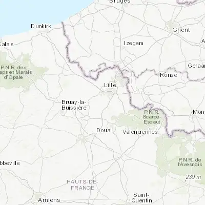 Map showing location of Gondecourt (50.544690, 2.983780)