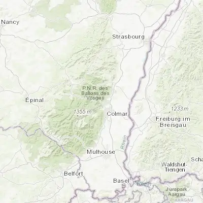 Map showing location of Kaysersberg (48.138030, 7.263850)