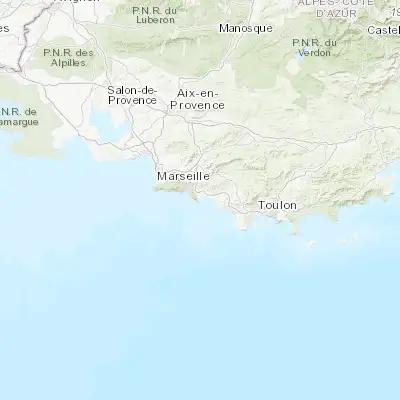 Map showing location of La Ciotat (43.174760, 5.604490)