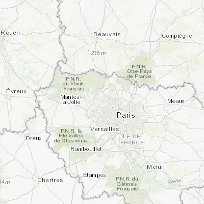 Map showing location of La Frette-sur-Seine (48.980570, 2.178660)