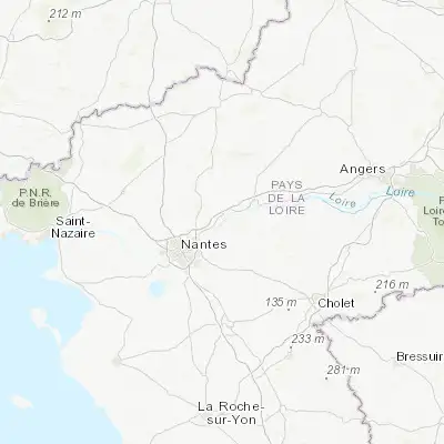 Map showing location of Le Cellier (47.319640, -1.347160)