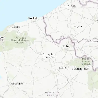 Map showing location of Lestrem (50.619870, 2.686460)