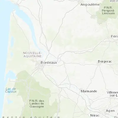 Map showing location of Libourne (44.914490, -0.241860)