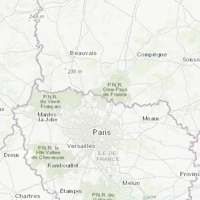 Map showing location of Luzarches (49.113190, 2.422300)