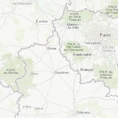 Map showing location of Maintenon (48.587040, 1.578470)