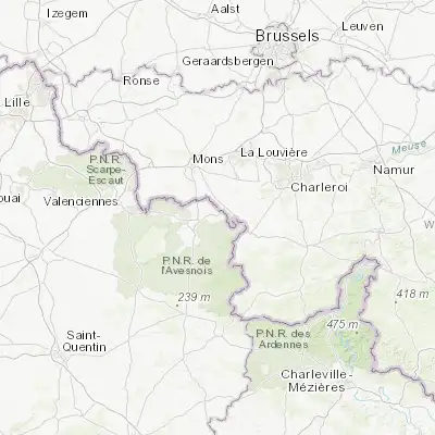 Map showing location of Marpent (50.292520, 4.079360)