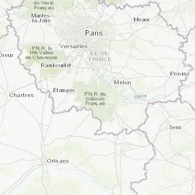 Map showing location of Milly-la-Forêt (48.404000, 2.470150)