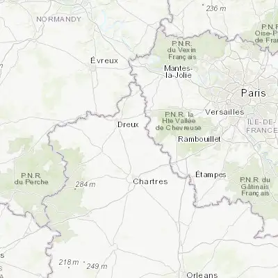 Map showing location of Nogent-le-Roi (48.647850, 1.529330)