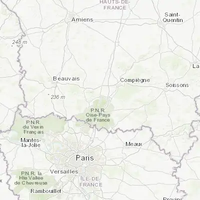 Map showing location of Pont-Sainte-Maxence (49.301680, 2.604670)