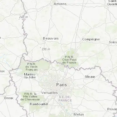 Map showing location of Précy-sur-Oise (49.207790, 2.372660)