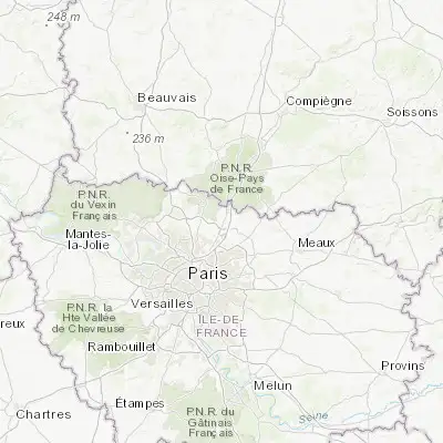 Map showing location of Puiseux-en-France (49.055520, 2.500350)