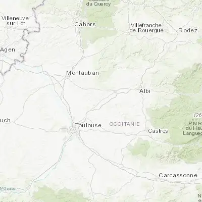 Map showing location of Rabastens (43.825120, 1.723820)