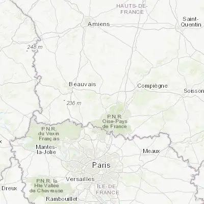 Map showing location of Rantigny (49.327580, 2.442440)