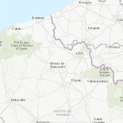 Map showing location of Richebourg-l'Avoué (50.569990, 2.748840)