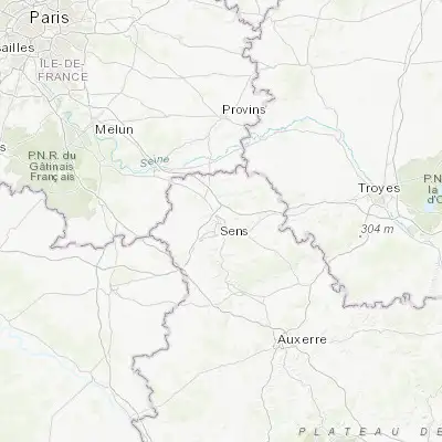 Map showing location of Saint-Clément (48.217240, 3.296090)