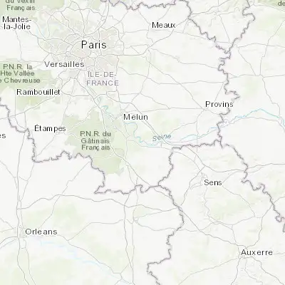 Map showing location of Saint-Mammès (48.384580, 2.815780)