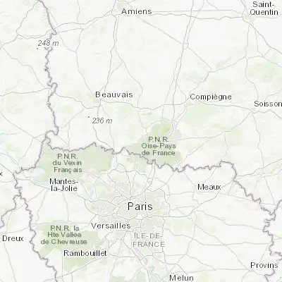 Map showing location of Saint-Maximin (49.221820, 2.453590)