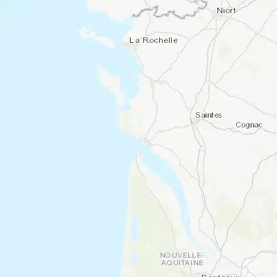 Map showing location of Saint-Palais-sur-Mer (45.642550, -1.088100)