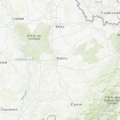 Map showing location of Saulxures-lès-Nancy (48.688720, 6.243530)