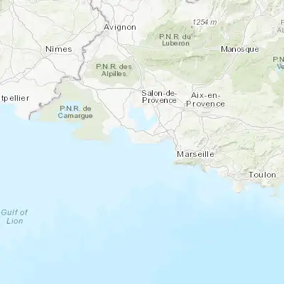 Map showing location of Sausset-les-Pins (43.331360, 5.104310)