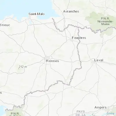 Map showing location of Servon-sur-Vilaine (48.121320, -1.460550)