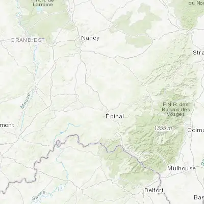 Map showing location of Thaon-les-Vosges (48.250000, 6.416670)