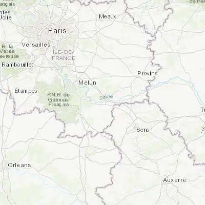 Map showing location of Varennes-sur-Seine (48.373040, 2.925710)