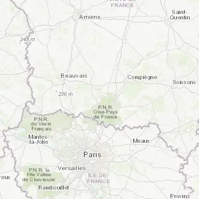 Map showing location of Verneuil-en-Halatte (49.279140, 2.524100)