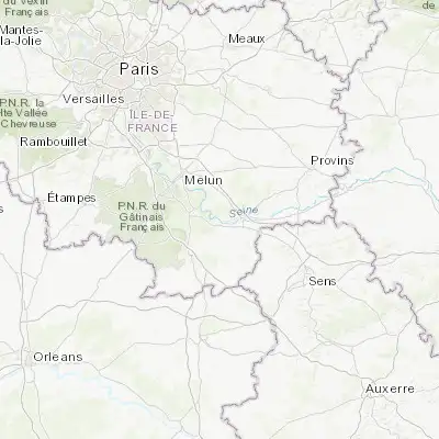 Map showing location of Vernou-la-Celle-sur-Seine (48.387890, 2.847180)