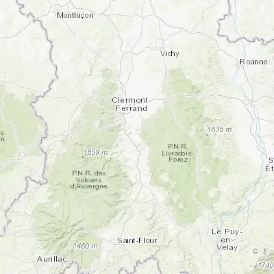 Map showing location of Vic-le-Comte (45.642960, 3.246070)