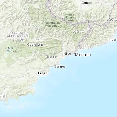 Map showing location of Villeneuve-Loubet (43.657900, 7.122330)