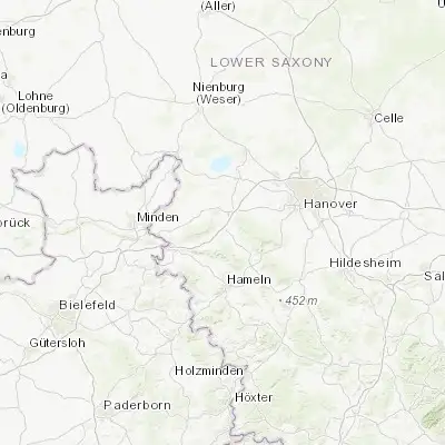 Map showing location of Apelern (52.289790, 9.335800)