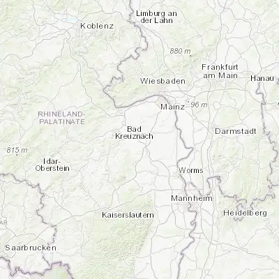 Map showing location of Armsheim (49.809720, 8.056670)