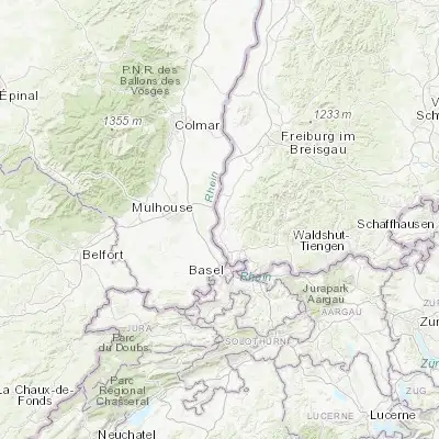 Map showing location of Bad Bellingen (47.731470, 7.557560)