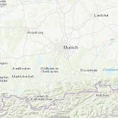 Map showing location of Baierbrunn (48.020300, 11.486890)