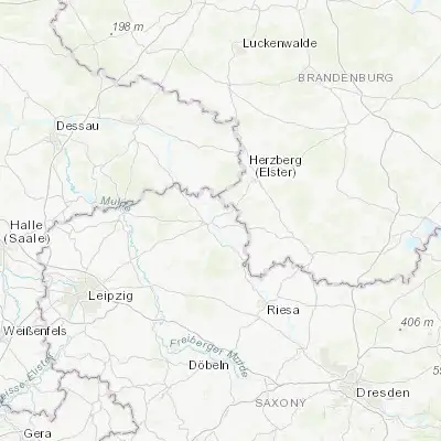 Map showing location of Beilrode (51.566670, 13.066670)