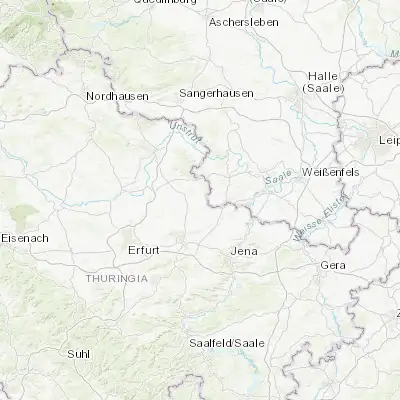 Map showing location of Buttstädt (51.122270, 11.417210)