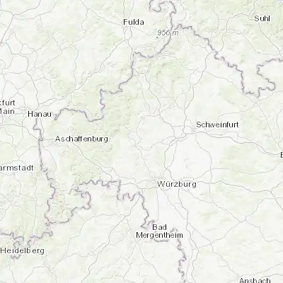 Map showing location of Eußenheim (49.985890, 9.808990)