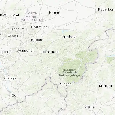 Map showing location of Finnentrop (51.173000, 7.972000)