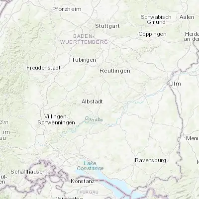 Map showing location of Gammertingen (48.252400, 9.223490)