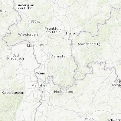 Map showing location of Groß-Bieberau (49.800640, 8.824300)