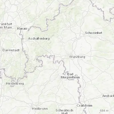 Map showing location of Helmstadt (49.761800, 9.708030)