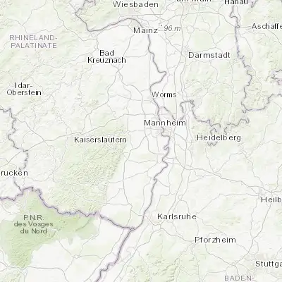 Map showing location of Hochdorf-Assenheim (49.419440, 8.281670)