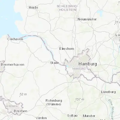 Map showing location of Holm (53.616670, 9.666670)