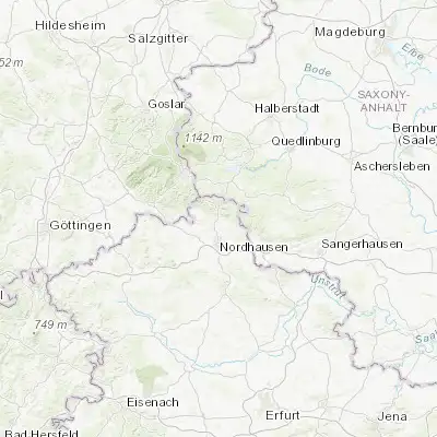 Map showing location of Ilfeld (51.575700, 10.784690)