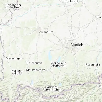 Map showing location of Inning am Ammersee (48.076360, 11.152320)